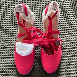 JCrew espadrille wedges